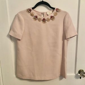 Kate Spade Embellished Top Sz 2
